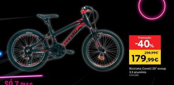 Toys R Us Bicicleta mtb corelli snoop 3.3 promoção