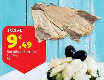Auchan Bacalhau sortido promoção