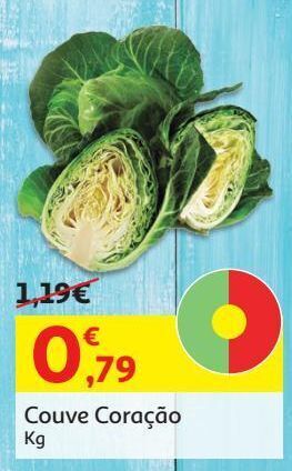 Auchan Couve coração promoção