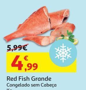 Red/fish grande congelado