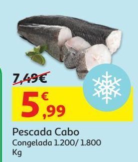 Pescada congelada cabo