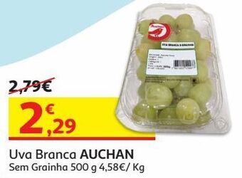 Uva branca sem grainha auchan
