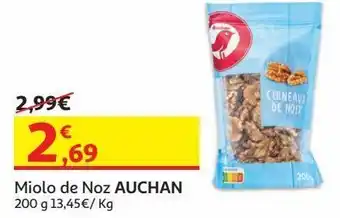 Auchan Miolo noz auchan promoção