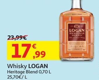 Auchan Whisky logan heritage promoção