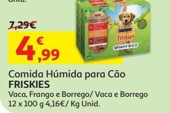 Comida húmida cão friskies