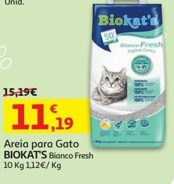 Auchan Areia para gato biokat's promoção