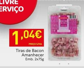 Recheio Bacon promoção