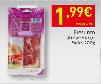 Recheio Presunto amanhecer promoção