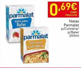 Recheio Laticínio parmalat promoção