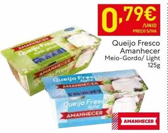 Queijo fresco amanhecer