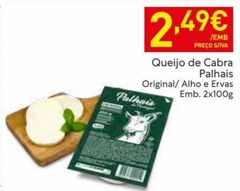 Recheio Queijo de cabra promoção