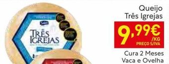 Recheio Queijos três igrejas promoção