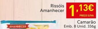Recheio Rissóis amanhecer promoção