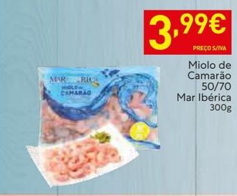 Recheio Camarão mar ibérica promoção