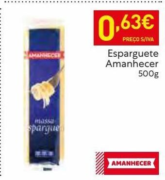 Recheio Esparguete amanhecer promoção