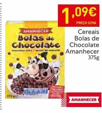 Recheio Cereais amanhecer promoção