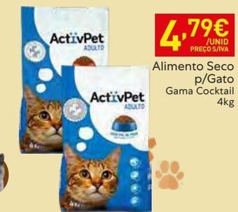 Recheio Ração para gatos activpet promoção