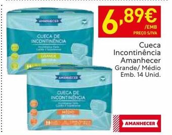 Recheio Incontinência amanhecer promoção