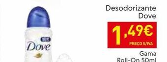 Recheio Desodorizante dove promoção
