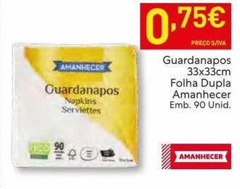 Guardanapos de papel amanhecer