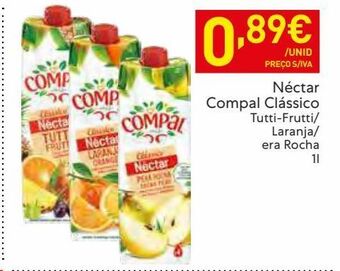 Recheio Néctar compal promoção