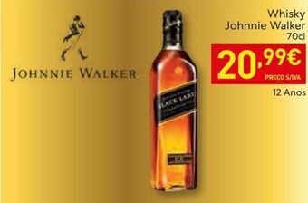 Whisky escocês johnnie walker