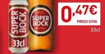 Recheio Cerveja super bock promoção