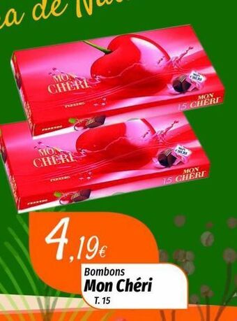 Miranda Supermercados Bombons mon cheri promoção