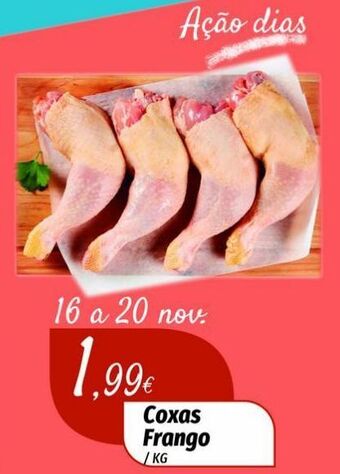Miranda Supermercados Coxa de frango promoção
