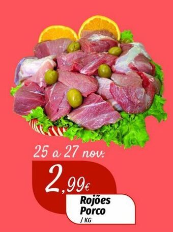 Miranda Supermercados Carne suína promoção