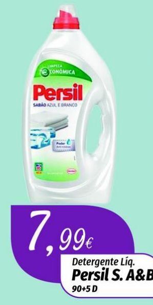 Miranda Supermercados Detergente líquido persil promoção