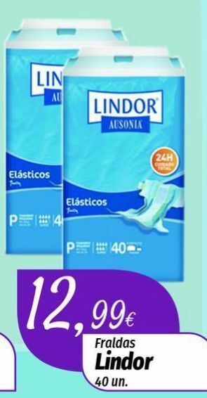 Fraldas lindor