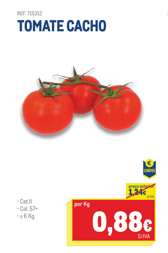 Makro Tomate Cacho promoção
