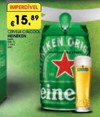 Cerveja c/ Alcool Heineken