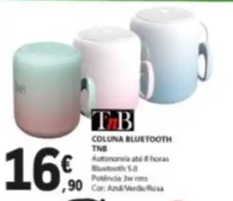 TnB Coluna Bluetooth