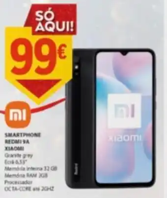 E.Leclerc Xiaomi Smartphone Redmi 9A promoção