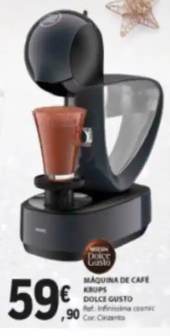 E.Leclerc Maquina de Cafe Krups Dolce Gusto promoção