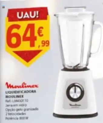 E.Leclerc Moulinex Liquidificadora promoção