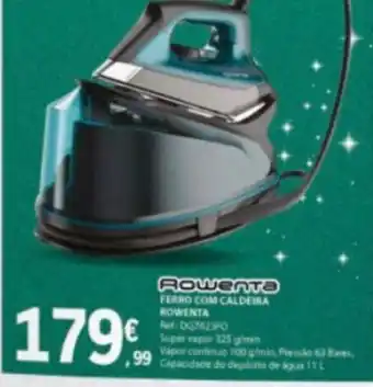 E.Leclerc Rowenta Ferro Com Cadeira promoção