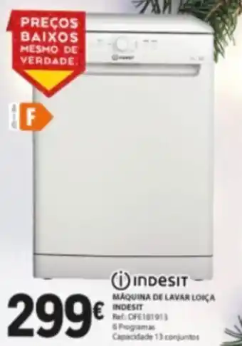 E.Leclerc Indesit Maquina de Lavar Loica promoção