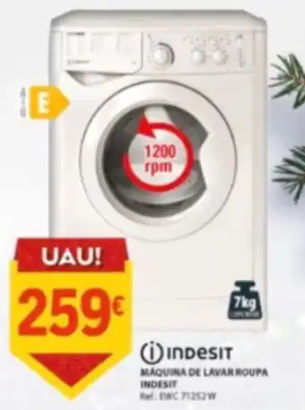 E.Leclerc Indesit Maquina de Lavar roupa 7kg promoção