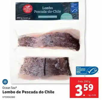 Lidl Lombo de pescada do chile promoção