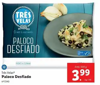 Lidl Paloco desfiado promoção