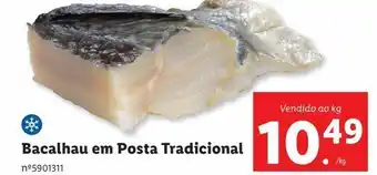 Lidl Bacalhau em posta tradicional promoção