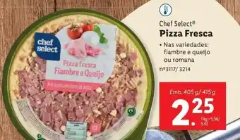 Lidl Pizza fresca promoção