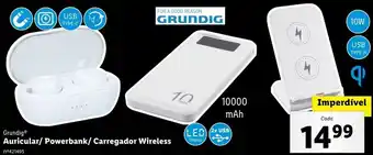 Lidl Auriculares promoção