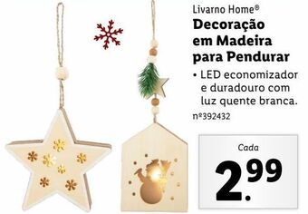 Lidl Decoração de natal promoção