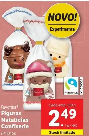 Lidl Figuras natalícias confiserie promoção