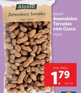 Lidl Amendoim alesto promoção
