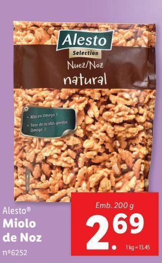 Lidl Nozes alesto promoção